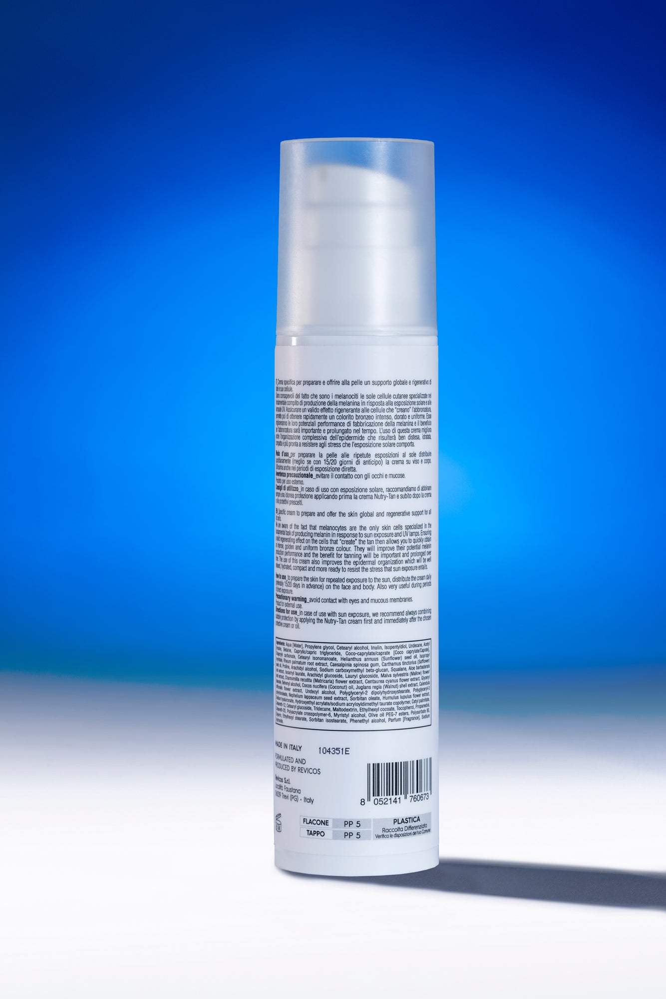 Natua SUN - Crema NUTRY (Pre-abbronzatura)